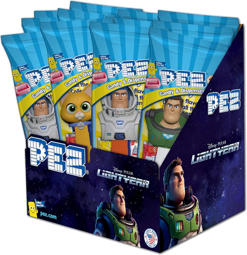 PEZ Lightyear Assorted Candy Dispensers - Pack of 12 - Image 1